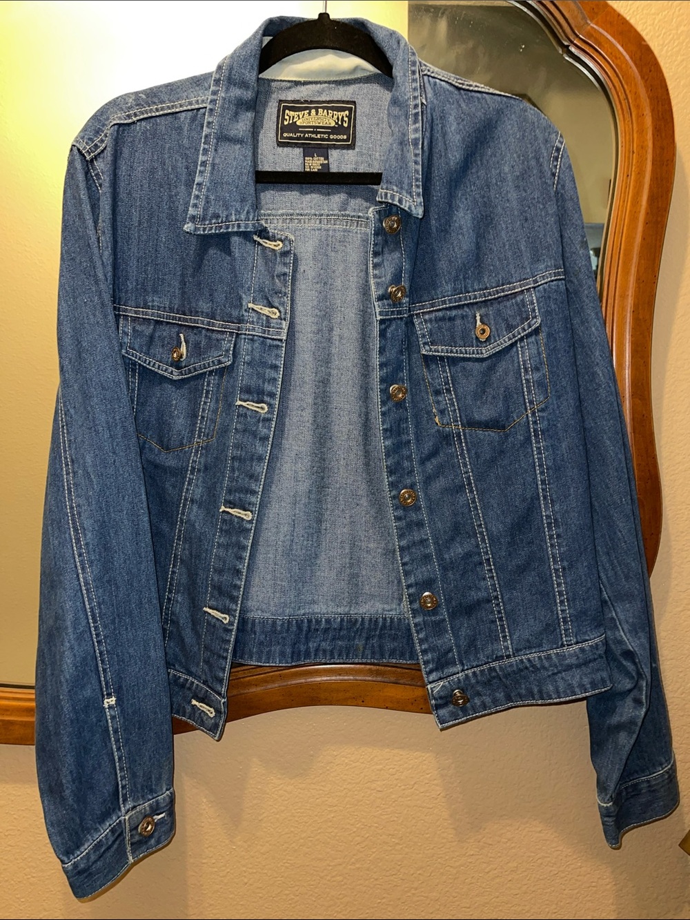 STEVE & BARRY'S Women's Blue Denim Jacket